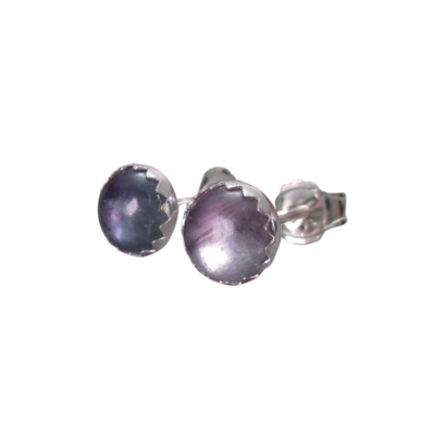Fluorite 2025 stud earrings
